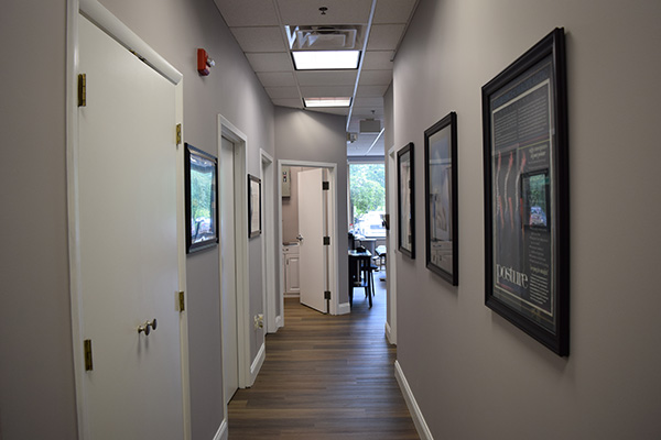 Chiropractic Towson MD Atlas Family Chiropractic Center Hallway