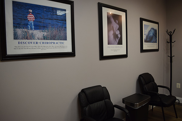 Chiropractic Towson MD Waiting Area